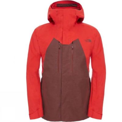 Chaquetas The North Face NFZ Hombre Chocolate / Rojas - Chile JRQ243791